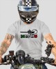 EKG motocyklisty, szara męska koszulka, koszulka dla motocyklisty, koszulki na motocykl, koszulka na motocykl, męska koszulka na motocykl na prezent dla miłośnika motocykli.jpg