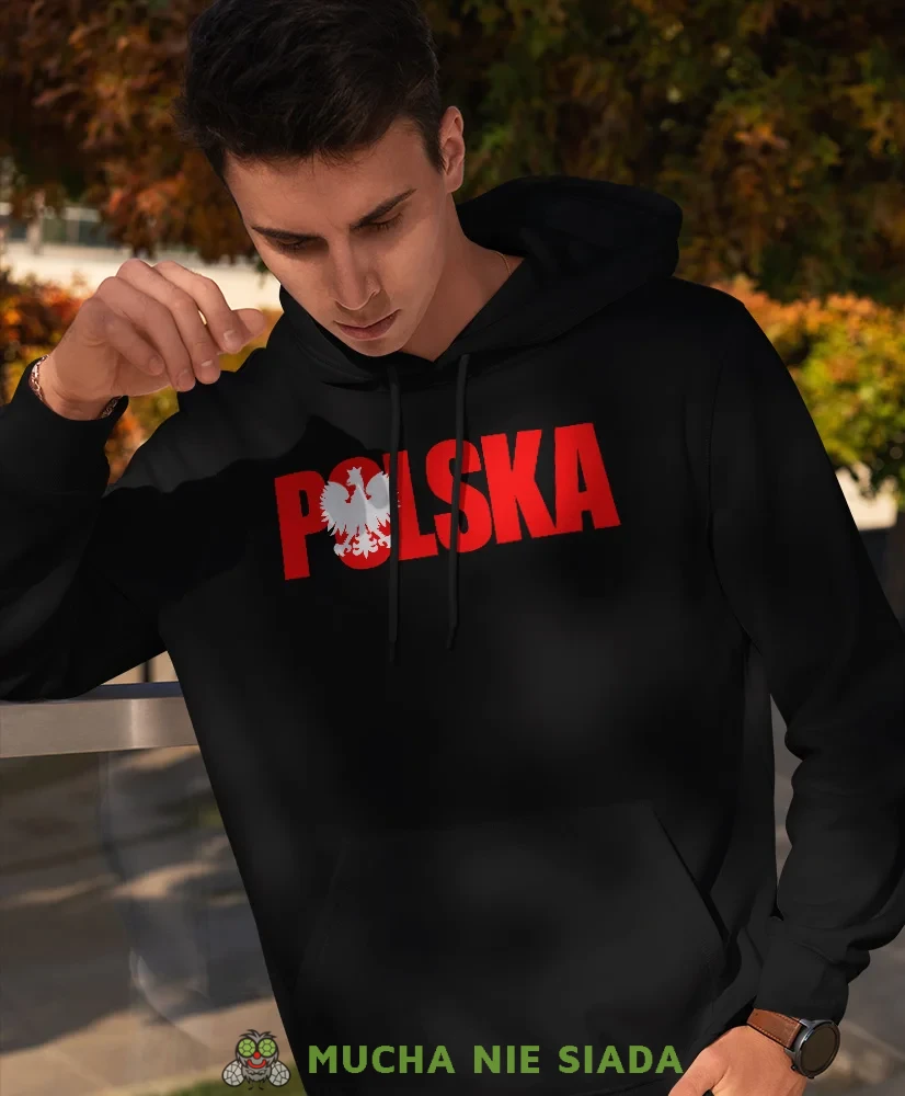 Polska, Orzeł Polski, męska bluza z kapturem, bluza patriotyczna, bluzy z grafiką patriotyczną, dla mężczyzny, bluzay patriotyczne, bluza Polska, bluzy patriotyczne z kapturem.webp