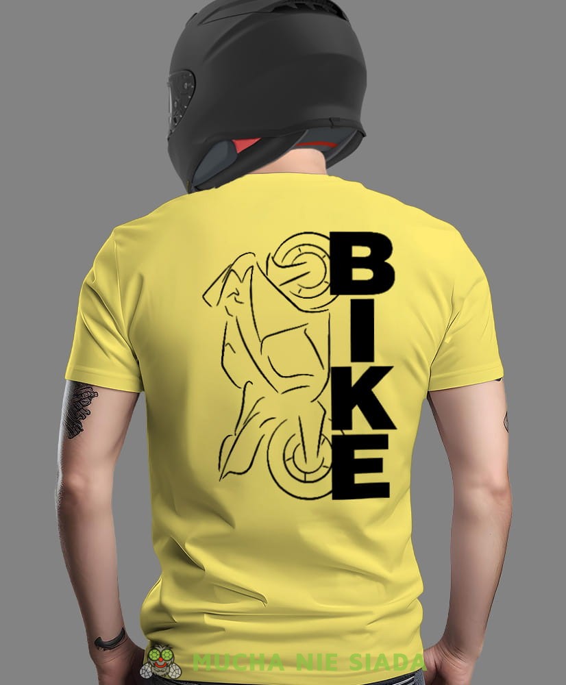 Męska Koszulka motocyklowa - Bike Motocykl