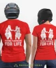 Riding partners for life, czerwone koszulki dla par, dla motocyklistów, na motocykl, dla motocyklisty, dla motocyklistki, koszulkimotocyklowe, dla par, mucha nie siada, mns.webp