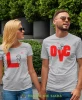 Love ludki, szare koszulki dla par, dla męża, dla żony, dla chłopaka, dla dziewczyny, dla zakochanych, dla par, walentynki, fajne koszulki, t-shirty dla par, mucha nie siada, mns.webp