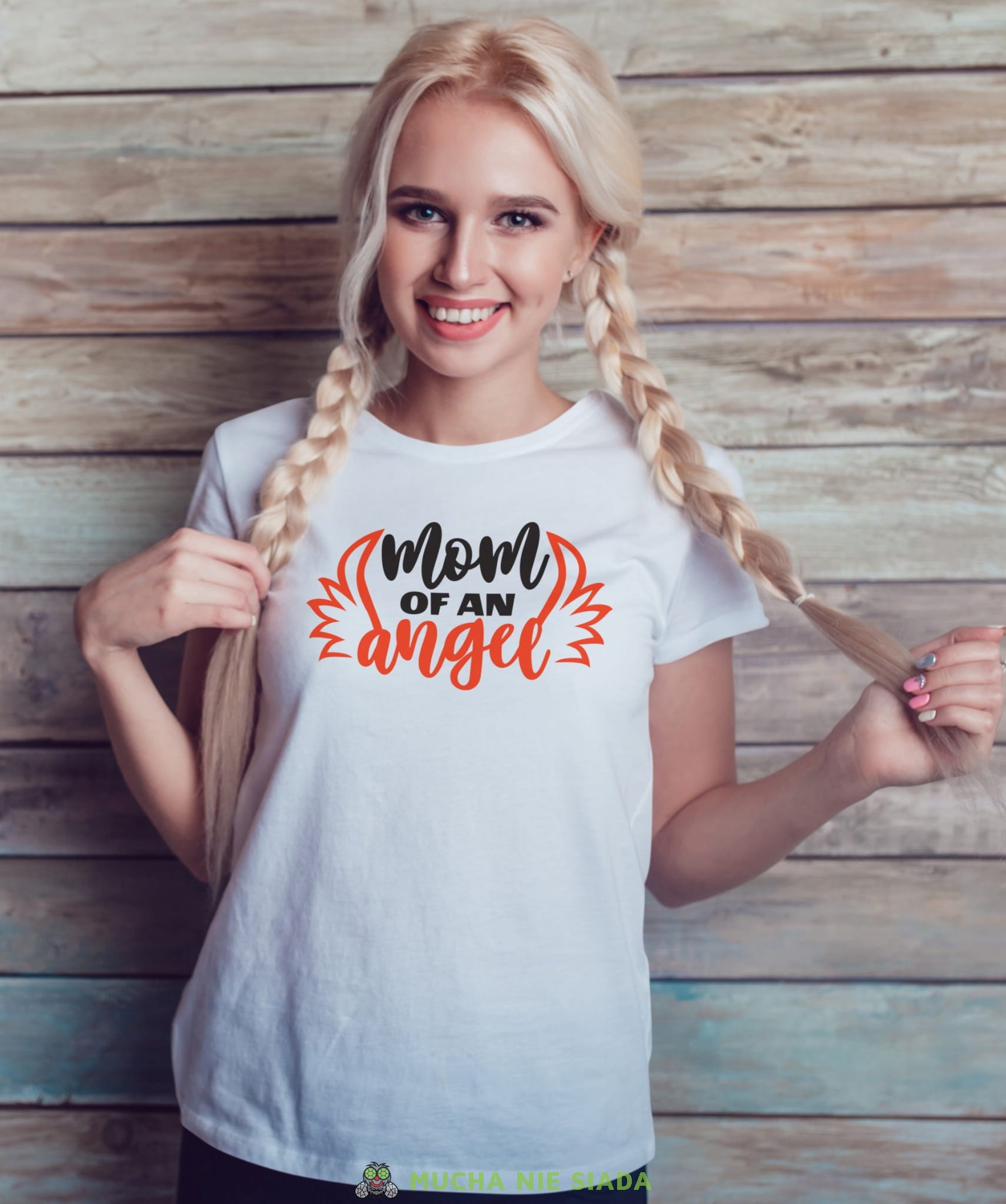 Mom of an angel Koszulka dla mamy