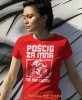 Pościg za mną nie ma sensu, czerwona damska koszulka, koszulka motocyklowa, dla motocyklistki, koszulka na motocykl, dla miłośniczki motocykli, mucha nie siada.jpg