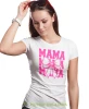 Mama kokarda, biała koszulka dla mamy, prezent dla mamy, koszulki na dzień matki, koszulki z hasłem dla mamy, personalizowana koszulka dla mamy, oryginalne koszulki na dzień matki, t-shirt dla mamy, mucha nie siada.webp