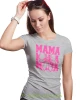 Mama kokarda, szara koszulka dla mamy, prezent dla mamy, koszulki na dzień matki, koszulki z hasłem dla mamy, personalizowana koszulka dla mamy, oryginalne koszulki na dzień matki, t-shirt dla mamy, mucha nie siada.webp