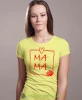 Mama róża, żółta koszulka dla mamy, prezent dla mamy, koszulki na dzień matki, koszulki z hasłem dla mamy, personalizowana koszulka dla mamy, oryginalne koszulki na dzień matki, t-shirt dla mamy, mucha nie siada.webp