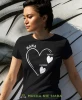 Koszulka dla mamy z imionami dzieci serce, czarna koszulka dla mamy, prezent dla mamy, koszulki na dzień matki, koszulki z hasłem dla mamy, personalizowana koszulka dla mamy, oryginalne koszulki na dzień matki, t-shi.webp