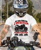 Koszulka motocyklowa biała Nie Mam Problemu z Motocyklem, koszulka dla fana motocykli, prezent dla motocyklisty