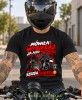 Czarna koszulka motocyklowa Mówiła Wybieraj Ja Albo Motocykl, Szkoda Fajna Była, prezent dla motocyklisty