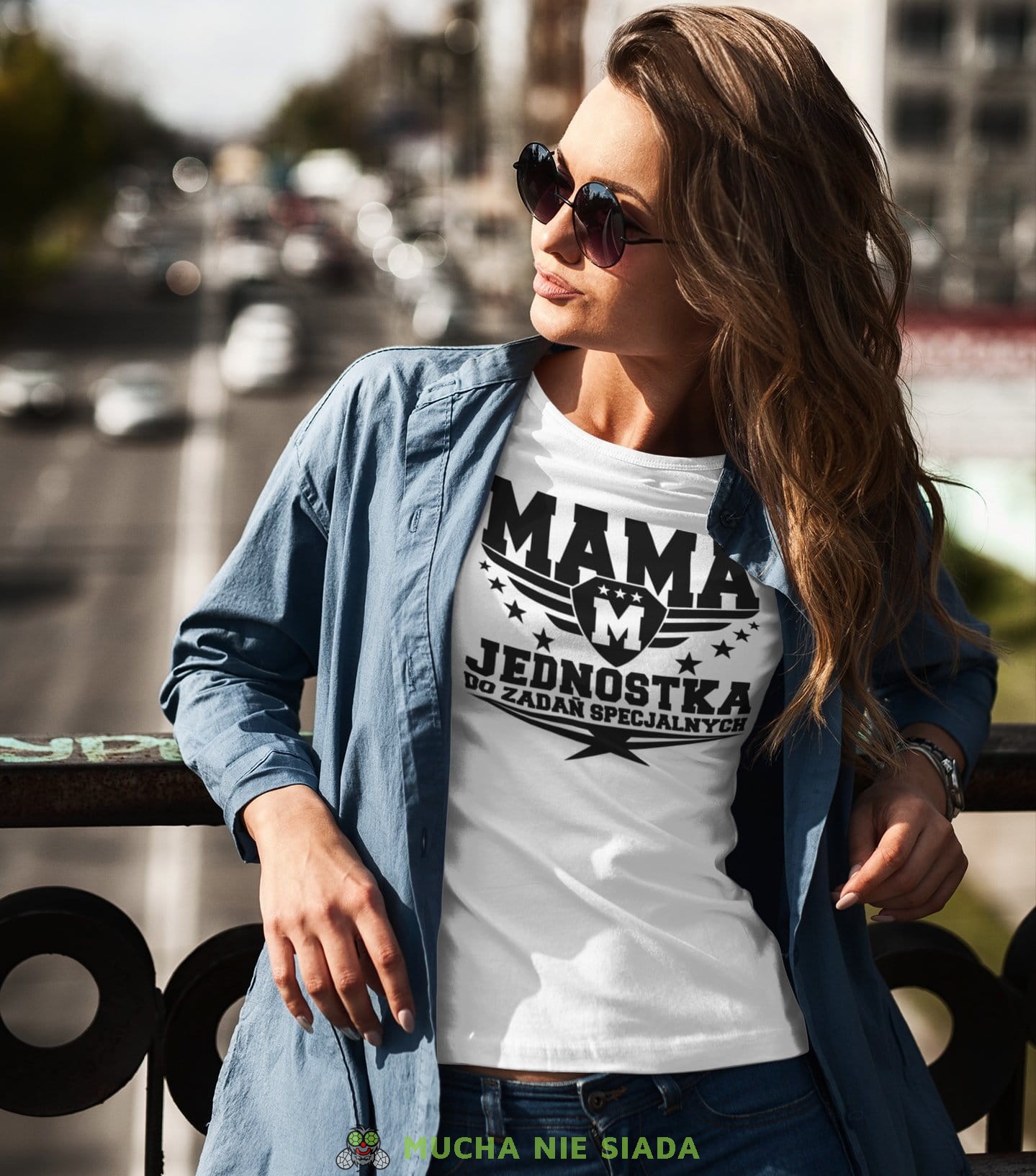 Koszulka Dla Mamy - Mama jednostka do zadań specjalnych - Na prezent na Dzień Mamy lub urodziny Damska Koszulka