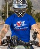 silnik dwa koła i mina wesoła, niebieska koszulka motocyklowa, motocykl, motocyklista.jpg