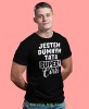 Jestem dumnym tatą super córki - koszulka dla taty czarna