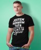Jestem dumnym tatą super synów - koszulka dla taty czarna