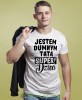 Jestem dumnym tatą super dzieci - koszulka dla taty biała
