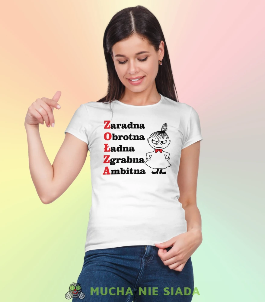 Zaradna zołza Damska koszulka Mała Mi