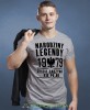 Narodziny legendy życie zaczyna się po 20, 30, 40, 50, 60, 70 ... Koszulka urodzinowa szara