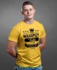 Najlepszy tata na całym świecie koszulka dla taty żółta
