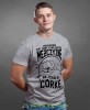 Prosiłem Boga żeby zrobił ze mnie lepszego mężczyznę, on zesłał mi córkę koszulka dla taty szara
