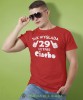 Tak wygląda ciacho Koszulka urodzinowa czerwona