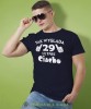 Tak wygląda ciacho Koszulka urodzinowa granatowa