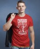 Prawdziwe legendy rodzą się... Męska koszulka urodzinowa czerwona
