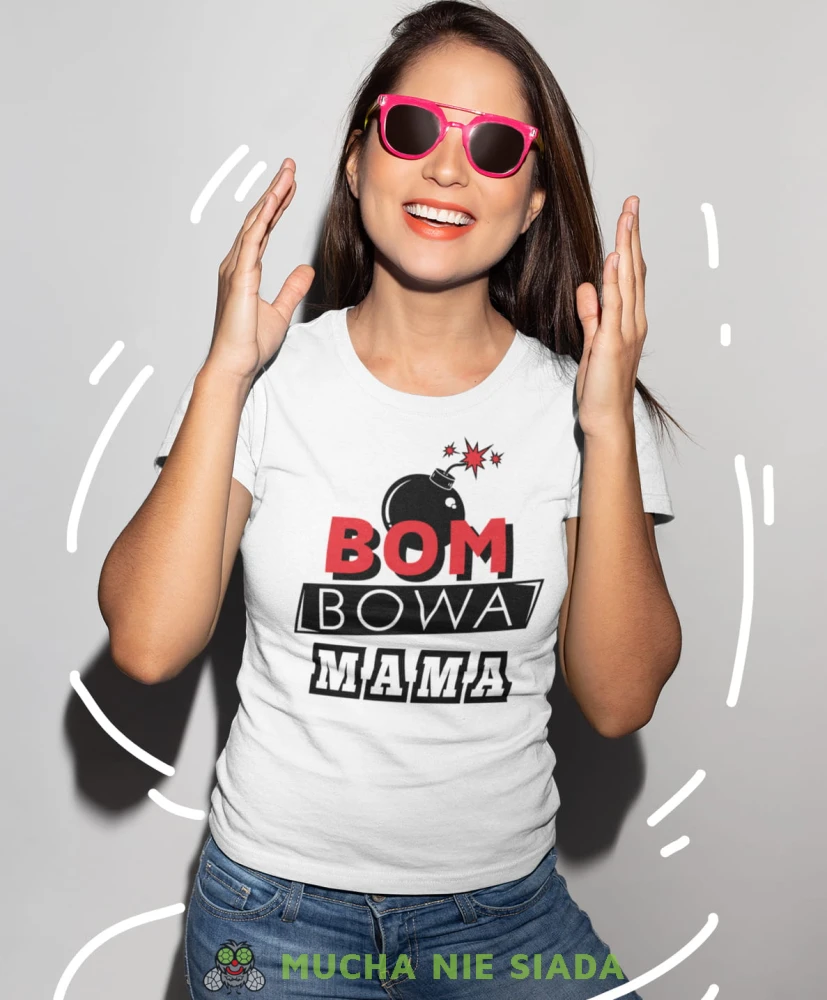 bombowa mama biała koszulka.jpg