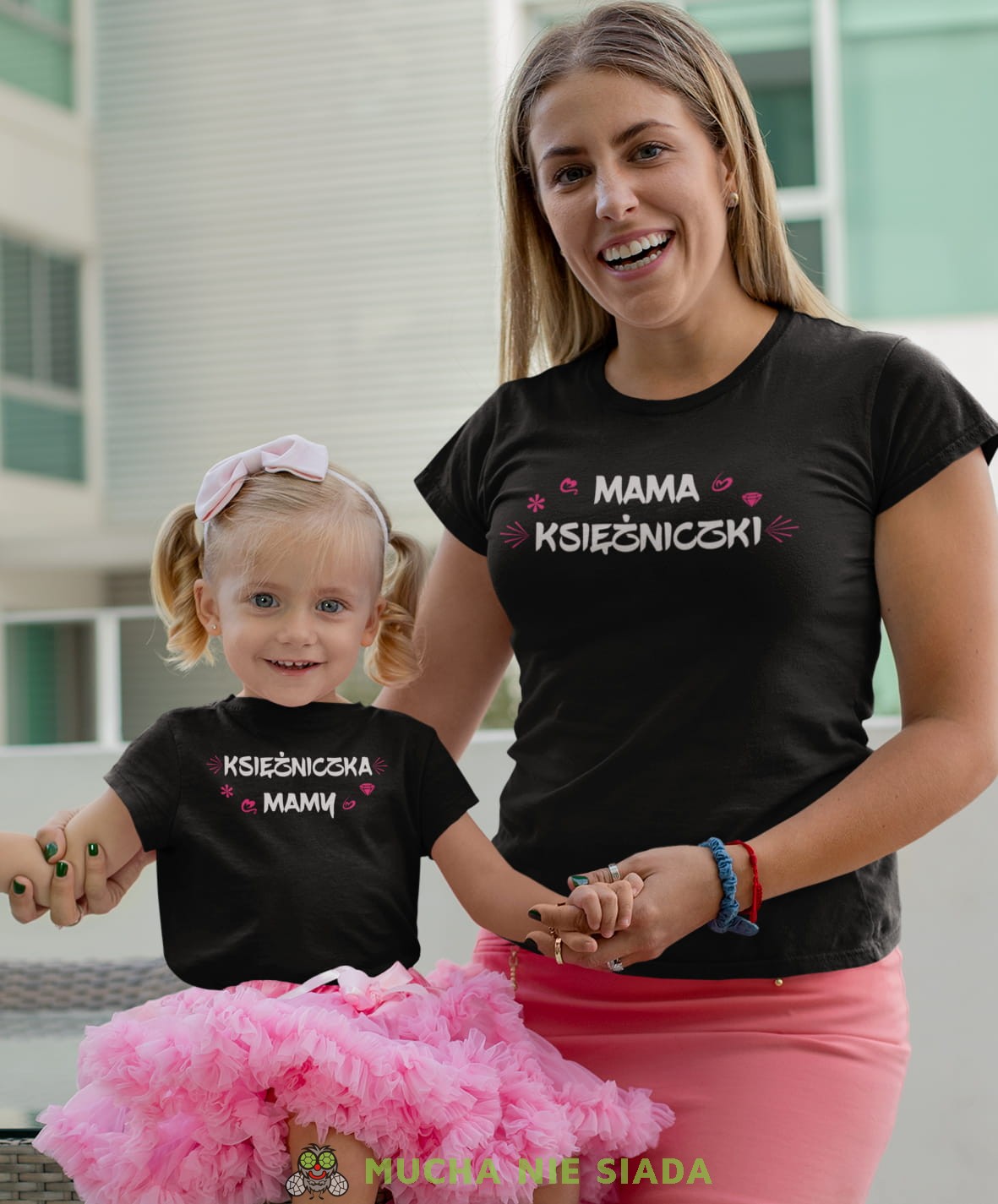 Koszulki dla dla mamy i córki - Mama księżniczki, Księżniczka mamy