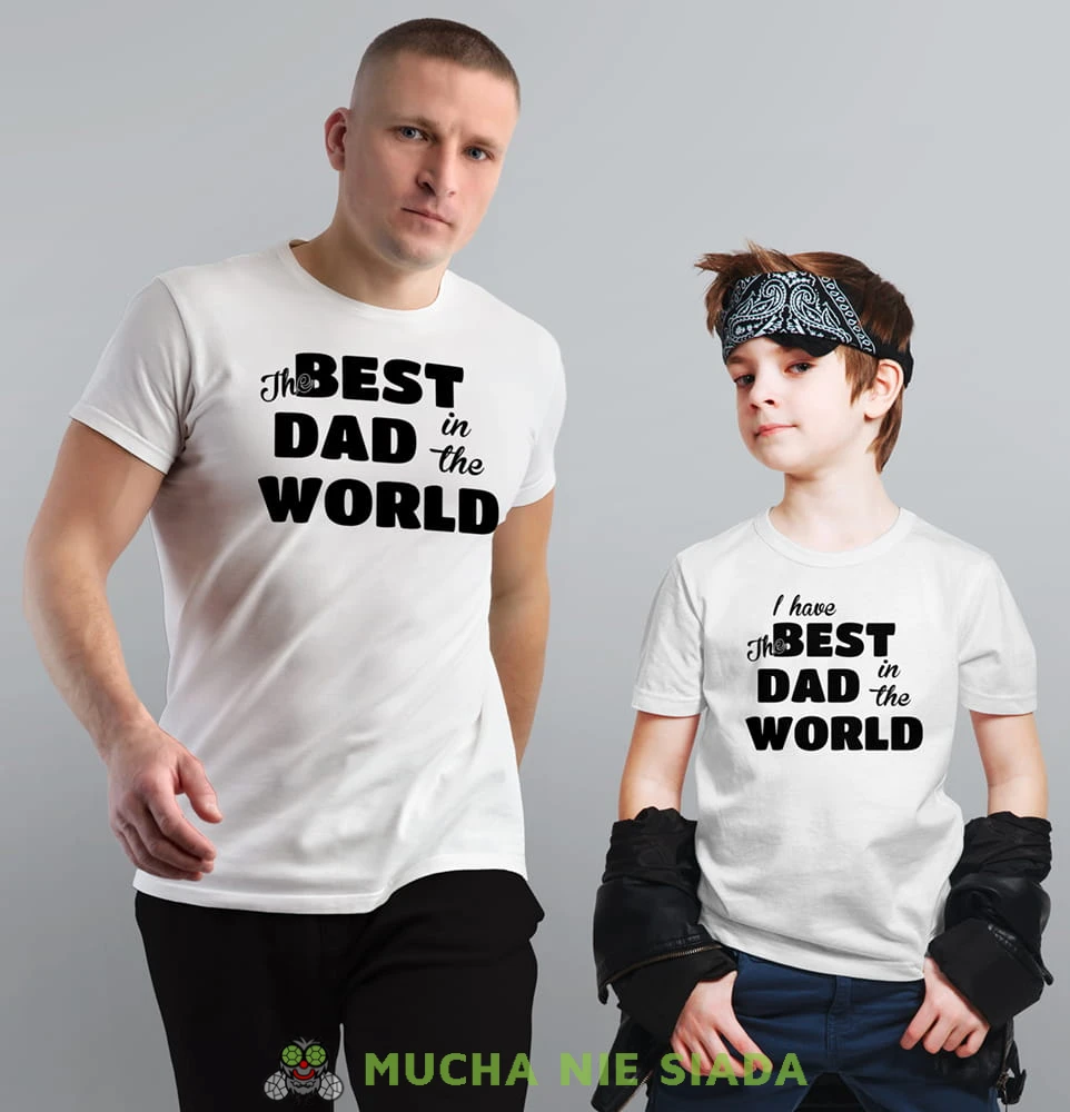 the best dad i in the world biała koszulka.jpg