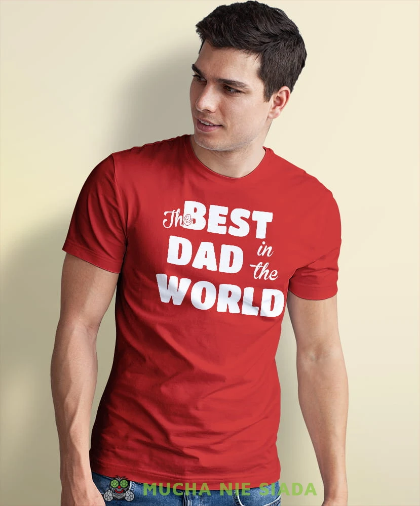 the best dad i in the world czerwona koszulka dla taty.jpg