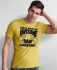this is what an awesome dad looks like żółta koszulka dla taty.jpg