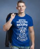 Wszyscy rodzą się równi ale tylko najlepsi rodzą się w... koszulka urodzinowa niebieska