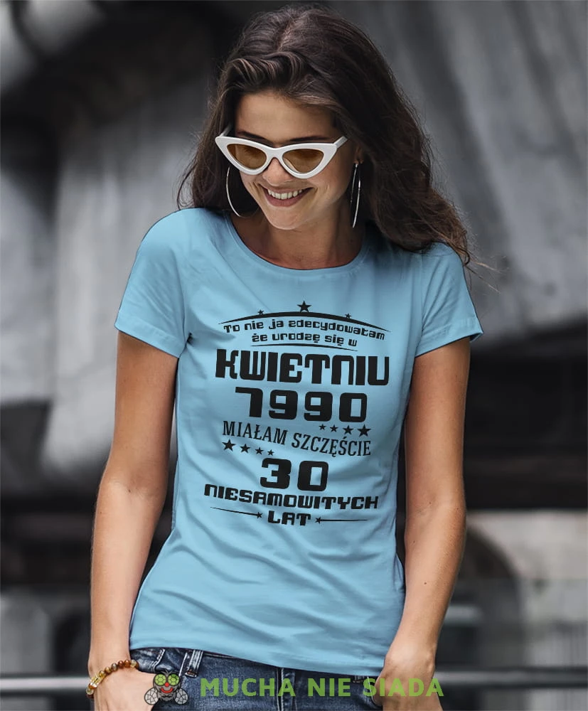 to nie ja zdecydowałam że urodzę się w... jasnoniebieska koszulka urodzinowa na urodziny.jpg
