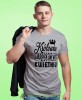 krolowie rodza sie w... męska szara koszulka urodzinowa na urodziny.jpg