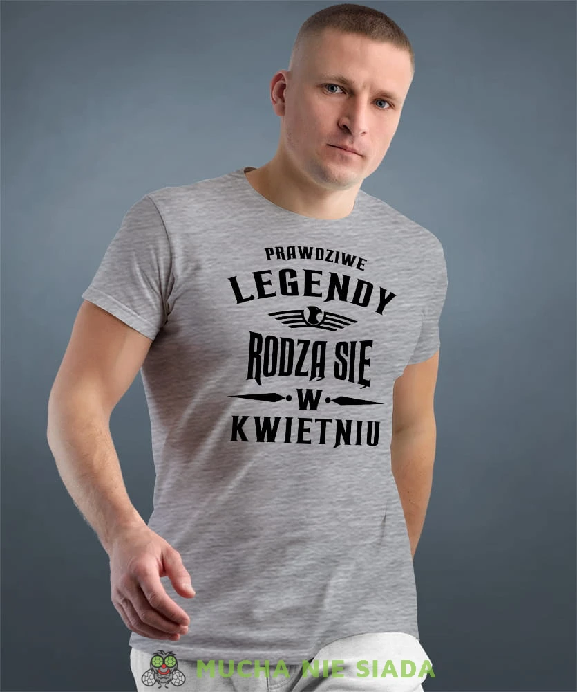 prawdziwe legendy rodzą się w... męska szara koszulka urodzinowa na urodziny.jpg