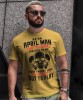as an man i fight to control the evil in me hurt those i love and i will let it out to play żółta koszulka urodzinowa.jpg