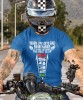 when life gets bad remember it's only one down the rest is up niebieska koszulka motocyklowa motocykl motocyklista.jpg