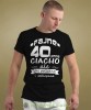 Fajne 40letnie ciacho ale już polizane i zaklepane czarna koszulka urodzinowa