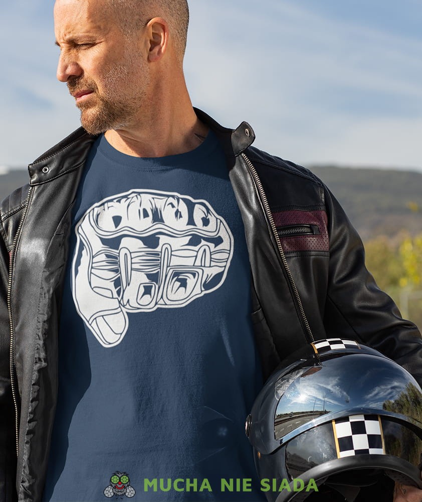 Męska Koszulka motocyklowa - Rękawica motocyklowa