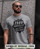 narodziny prawdziwej legendy szara męska koszulka urodzinowa z nadrukiem na urodziny opis.jpg