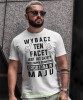 wybacz ten facet jest już zajęty przez super dziewczynę urodzoną w... biała męska koszulka urodzinowa z nadrukiem na urodziny.jpg