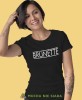 brunette czarna damska koszulka z nadrukiem na prezent dla dziewczyny.jpg