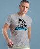 mały ale wariat fiat 126p szara męska koszulka z nadrukiem na co dzień, na prezent, fajna koszulka.jpg