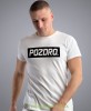pozdro biała męska koszulka z nadrukiem na co dzień, na prezent, fajna koszulka.jpg