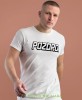 pozdro biała męska koszulka z nadrukiem na co dzień, na prezent, fajna koszulka dla chłopaka.jpg