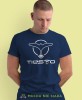 tiesto granatowa męska koszulka z nadrukiem na co dzień, na prezent, fajna koszulka dla chłopaka.jpg