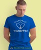 tiesto niebieska męska koszulka z nadrukiem na co dzień, na prezent, fajna koszulka dla chłopaka.jpg