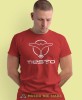 tiesto czerwona męska koszulka z nadrukiem na co dzień, na prezent, fajna koszulka dla chłopaka.jpg