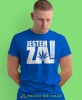 jestem za legalizacja niebieska męska koszulka z nadrukiem na co dzień, na prezent, fajna koszulka.jpg
