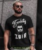 brodaty zbir czarna męska koszulka prawdziwy mężczyzna prezent.jpg