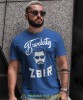 brodaty zbir niebieska męska koszulka prawdziwy mężczyzna prezent.jpg